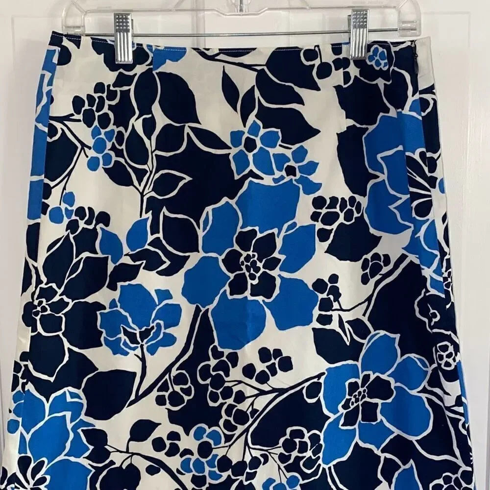 🔥3/$20🔥 G.H. Bass cotton floral skirt size 4